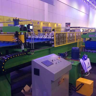 UAE customer -Roof Tile Roll Forming Machine