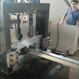 Ghanaian Customer- Puriln Roll Forming Machine