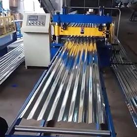 Malawian Customer- Roofing Roll Forming Machine