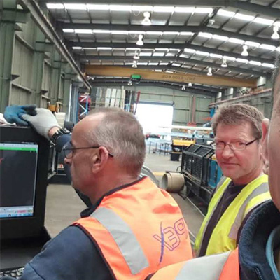 Australia Customer-Gutter Forming Machines