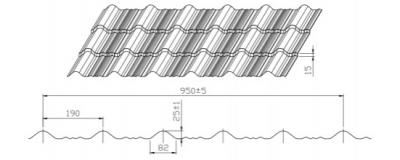 Roll Forming Line for Metal Tile Roofing