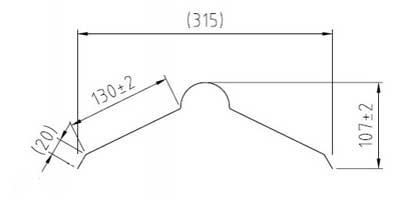 Roll Forming Line for Ridge Cap