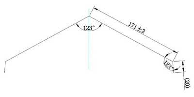 Roll Forming Line for Ridge Cap